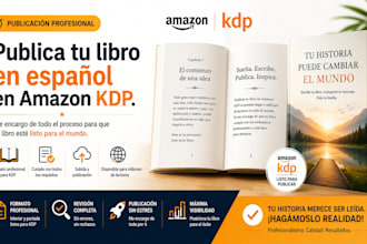 publica tu libro en español en amazon KDP