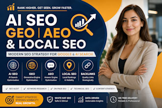 do monthly website local SEO aeo GEO offpage onpage link building
