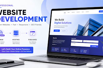 build and publish a professional business website