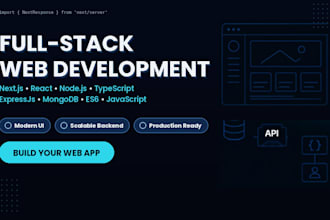 develop modern web apps with react nextjs and nodejs