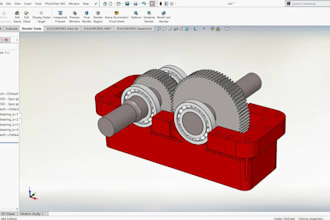 design gears, shafts and mechanical mechanisms in 3d cad