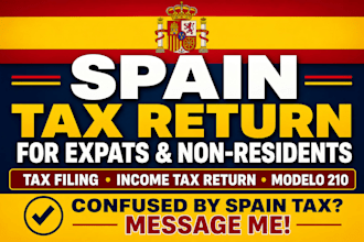 prepare spanish tax return filing for expats and non residents