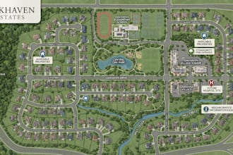 create custom neighborhood maps, community maps, property maps and location maps