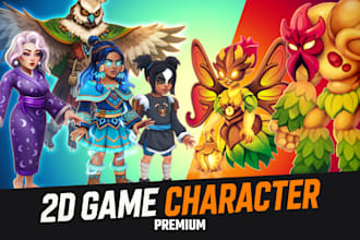 design 2d game characters