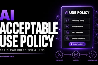 draft a professional ai acceptable use policy for your company