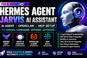 fix hermes agent setup jarvis ai assistant ai agent openclaw jarvis ai mcp setup