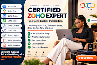 setup zoho one complete business automation and integration zoho one expert