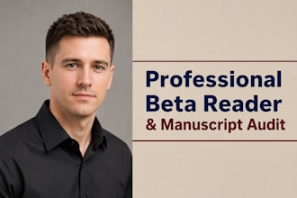 beta read and provide manuscript critique