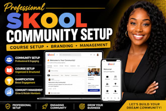 setup skool community setup skool community setup skool online community setup