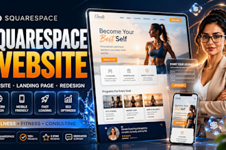 design profitable squarespace website squarespace landing page  squarespace