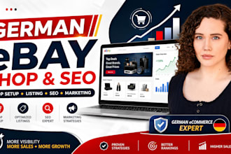 do german ebay shop setup, ebay listing, german ebay seo, german ebay marketing