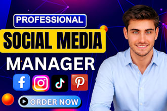 be your social media manager content creator and instagram marketing manager