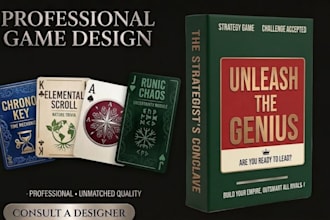 design custom playing card game card deck card box muckup