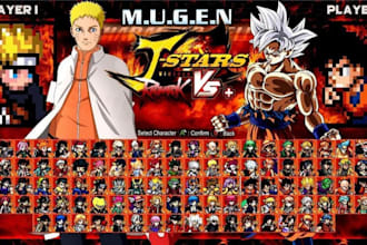 develop mugen ikemen go fighting game characters with movesets, and conversion