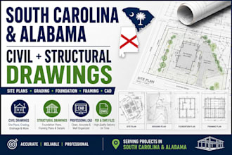 l review structural drawings for california and texas