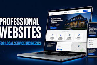 build a website for your local service business