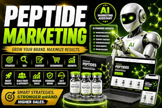 do peptide marketing, SEO content and ecommerce growth strategy