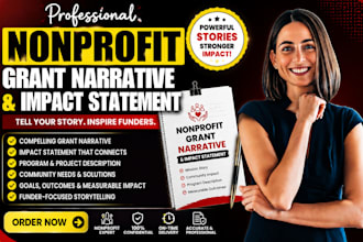 create your nonprofit grant narrative and impact statement