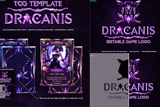 design custom card game playing cards trading card game art for card decks