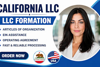 form your california construction llc with ein assistance