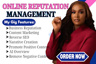 do online reputation management removing negative link implementing reverse SEO