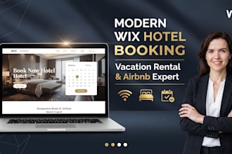 build wix hotel booking website vacation rental and airbnb website