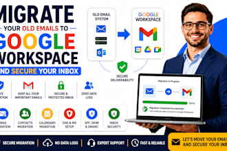 migrate your old emails to google workspace and secure your inbox