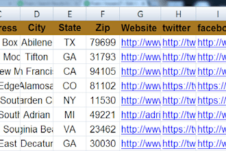 build list of instagram influencers
