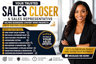 sales closer high ticket sales cold calling sales representative online sales