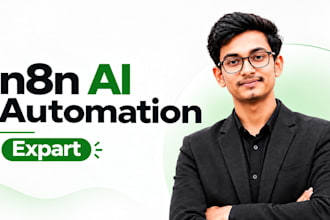 build advanced n8n automation workflows, API integrations, and ai agents