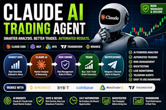 claude dashboard claude tradingview api claude telegram mt5 agentic trading bot