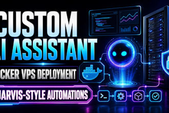 deploy your docker vps and build a custom jarvis style ai assistant automations