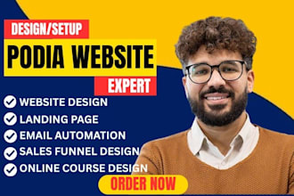podia ecommerce website podia online courses podia landing page udemy video edit