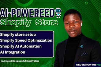build and customize an ai powered shopify store that is ready to sell