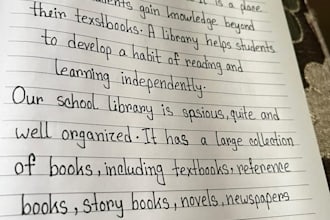 do neat and professional handwriting