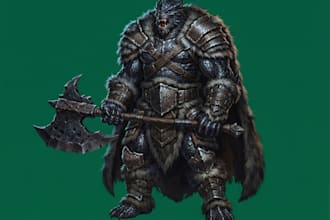 develop character design and concept art for your game