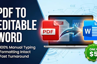 convert scanned PDF to editable word