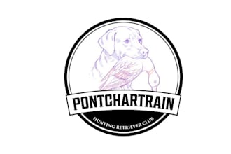 design pontchartrain hunting retriever club logo