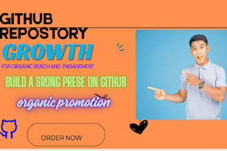 do github repository promotion for organic reach and engagement