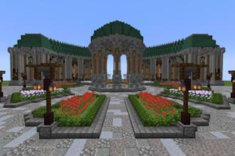 build minecraft building, minecraft castle, spawn map, house, villages and maps
