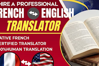 format, translate french book, english to french,  french to english translation
