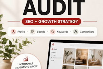 audit and optimize your pinterest account for SEO and growth