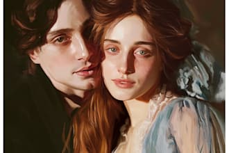 watercolor portrait painting, photo to watercolor portrait
