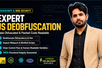 deobfuscate, unpack, and make your javascript code readable
