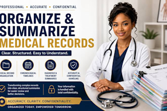 organize and summarize complex medical records