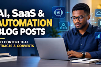 write SEO blog post for ai,saas and automation brands