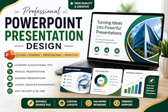 create professional powerpoint presentations and PPT slides