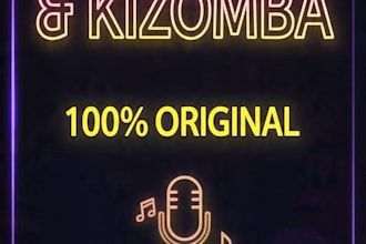 eu vou escrever letras de rap trap e kizomba originais