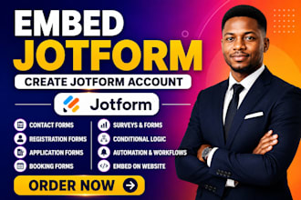 embed jotform, typeform or google forms on wordpress or wix website