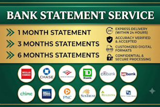 reconcile bank statement PDF to editable format